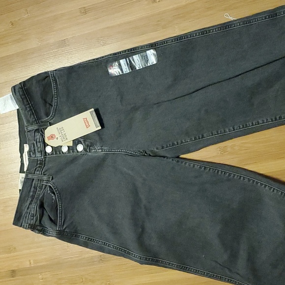 Nwt Levi's mile wide button crop sz 28 - Picture 3 of 4